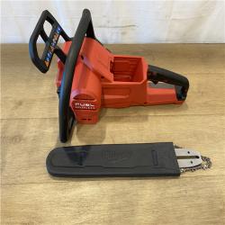 AS-IS Milwaukee FUEL 16 in. 18V Lithium-Ion Brushless Battery Chainsaw (Tool-Only)
