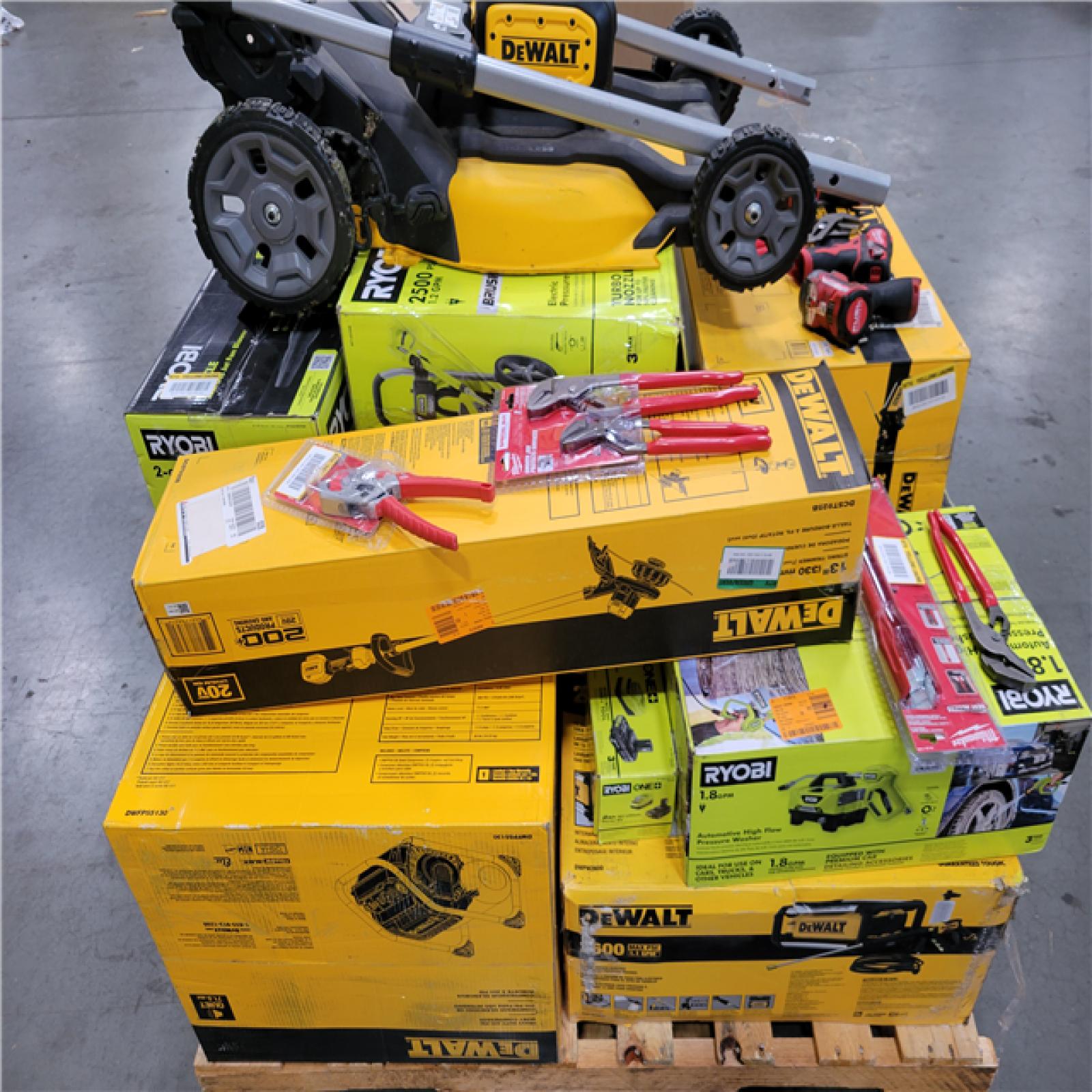 CALIFORNIA AS-IS TOOL PALLET