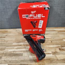 HOUSTON LOCATION - AS-IS Milwaukee FUEL 18-Volt Lithium-Ion Brushless Cordless Gen II 15-Gauge Angled Finish Nailer (Tool-Only)