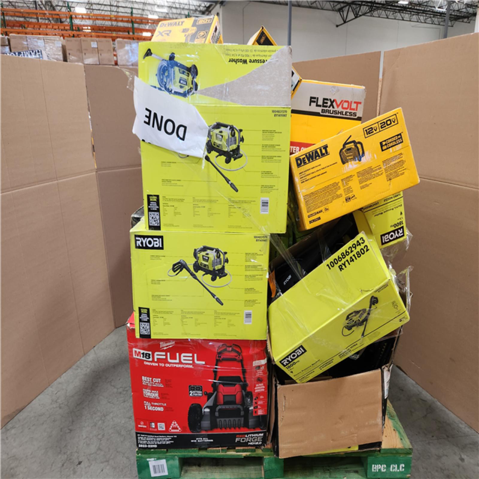 California AS-IS Tool Pallet