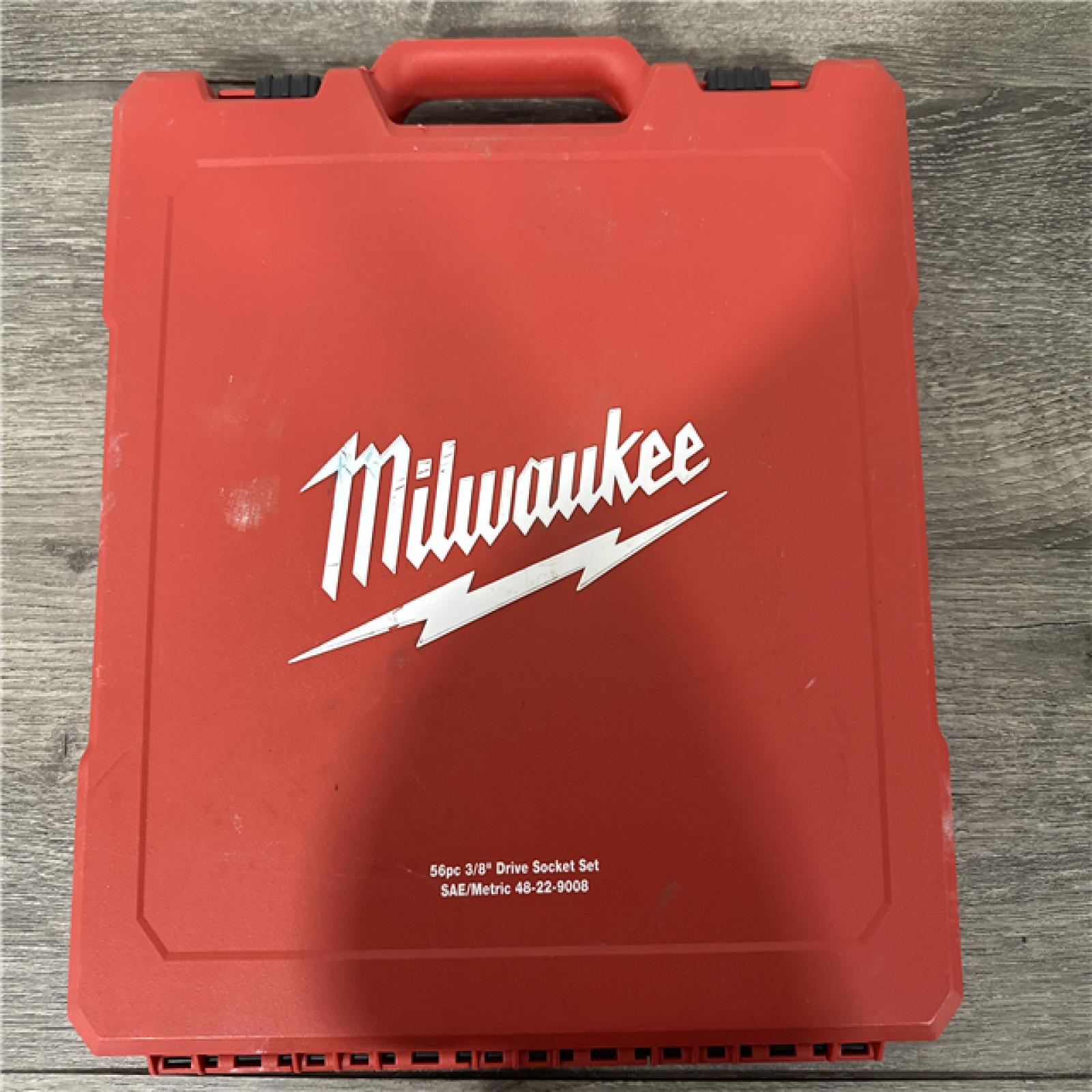 California AS-IS Milwaukee Drive Socket Set (missing one piece)