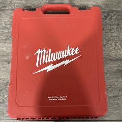 California AS-IS Milwaukee Drive Socket Set (missing one piece)