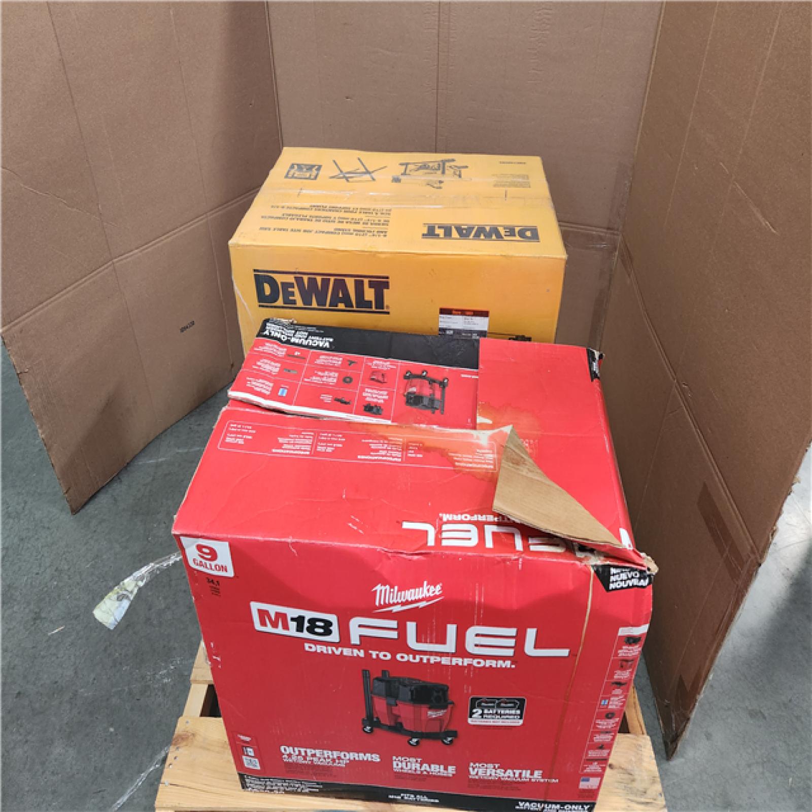 CALIFORNIA AS-IS TOOL PALLET