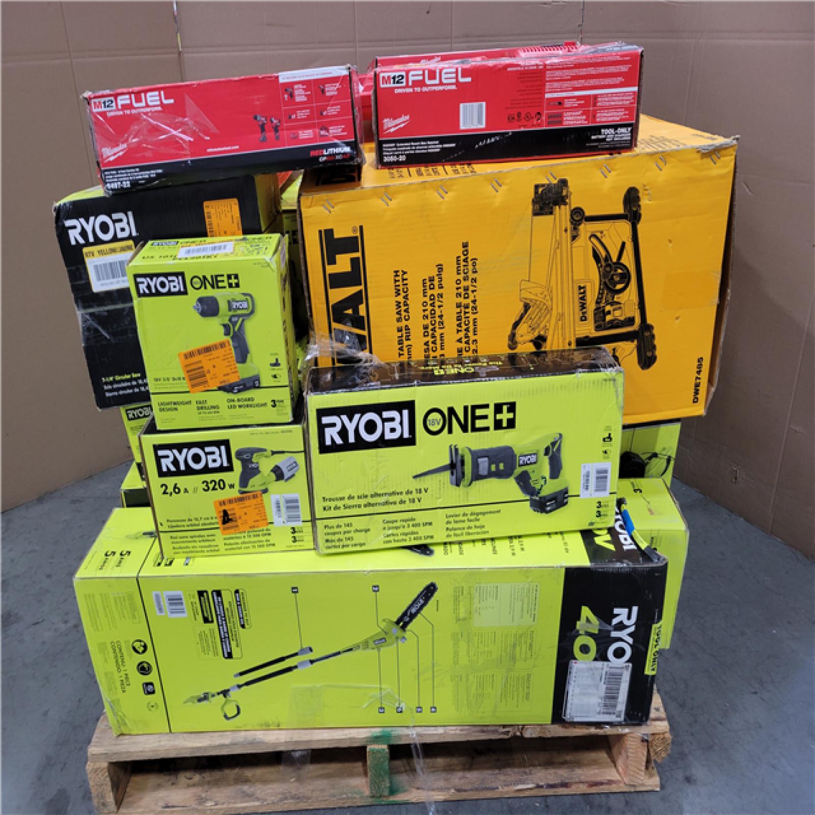 CALIFORNIA AS-IS TOOL PALLET