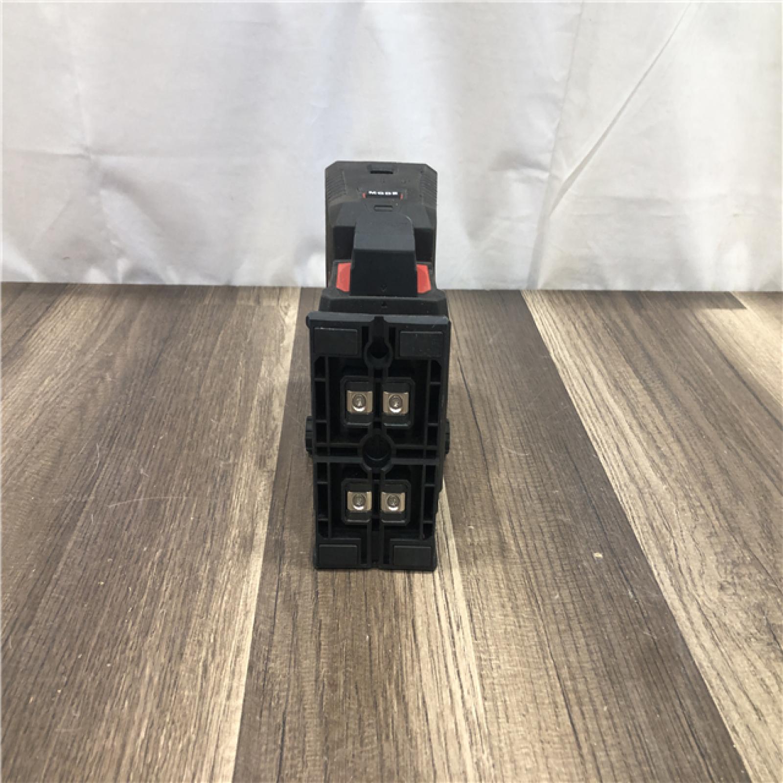 AS-IS Milwaukee Green 100 ft. Cross Line and Plumb Points Rechargeable Laser Level with REDLITHIUM Lithium-Ion USB Battery and Charger