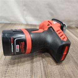 AS-IS- Milwaukee 12V 1.5Ah Cordless Straight Handle Reciprocating Saw Kit