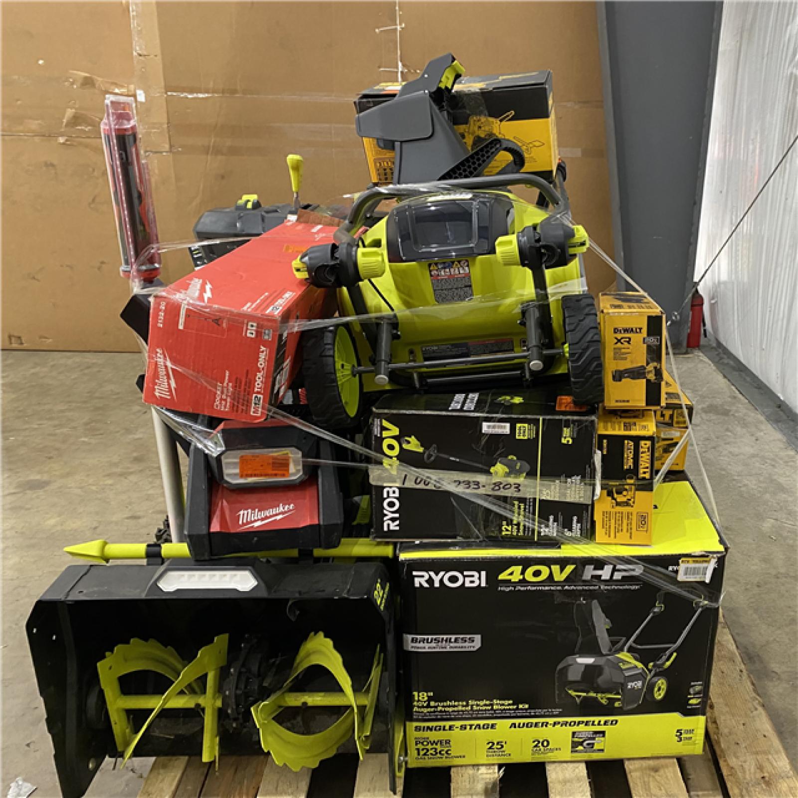 Houston Location AS IS - Tool Pallet