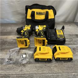 AS-IS DEWALT ATOMIC 20-Volt MAX Lithium-Ion Cordless Combo Kit