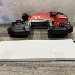 AS-IS Milwaukee FUEL 18V Lithium-Ion Brushless Cordless Deep Cut Band Saw (Tool-Only)