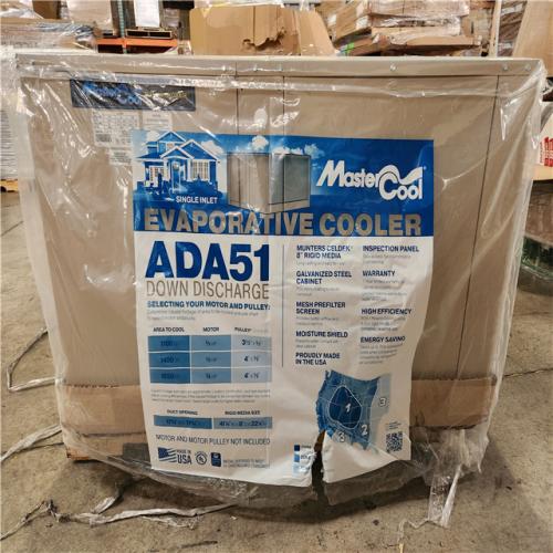 Phoenix Location MasterCool 5000 CFM Down-Draft Roof 8 in. Media Evaporative Cooler for 1650 sq. ft. (Motor Not Included)