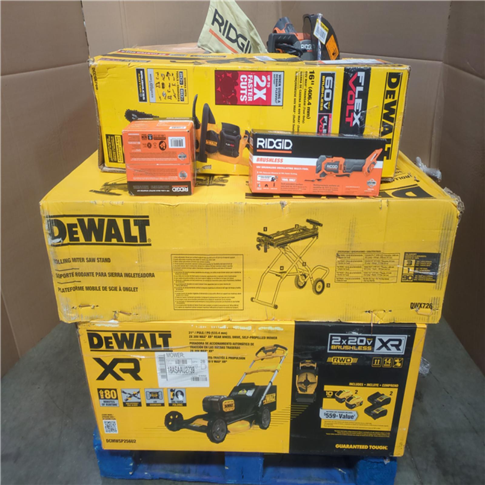 CALIFORNIA AS-IS TOOL PALLET