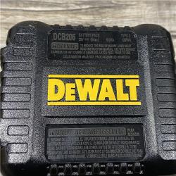 AS-IS DEWALT 20V MAX Lithium-Ion 6.0 Ah Battery and Charger