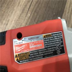 AS-IS Milwaukee 18V Lithium-Ion Brushless Cordless 4-1/2 in./5 in. Grinder w/Paddle Switch (Tool-Only)
