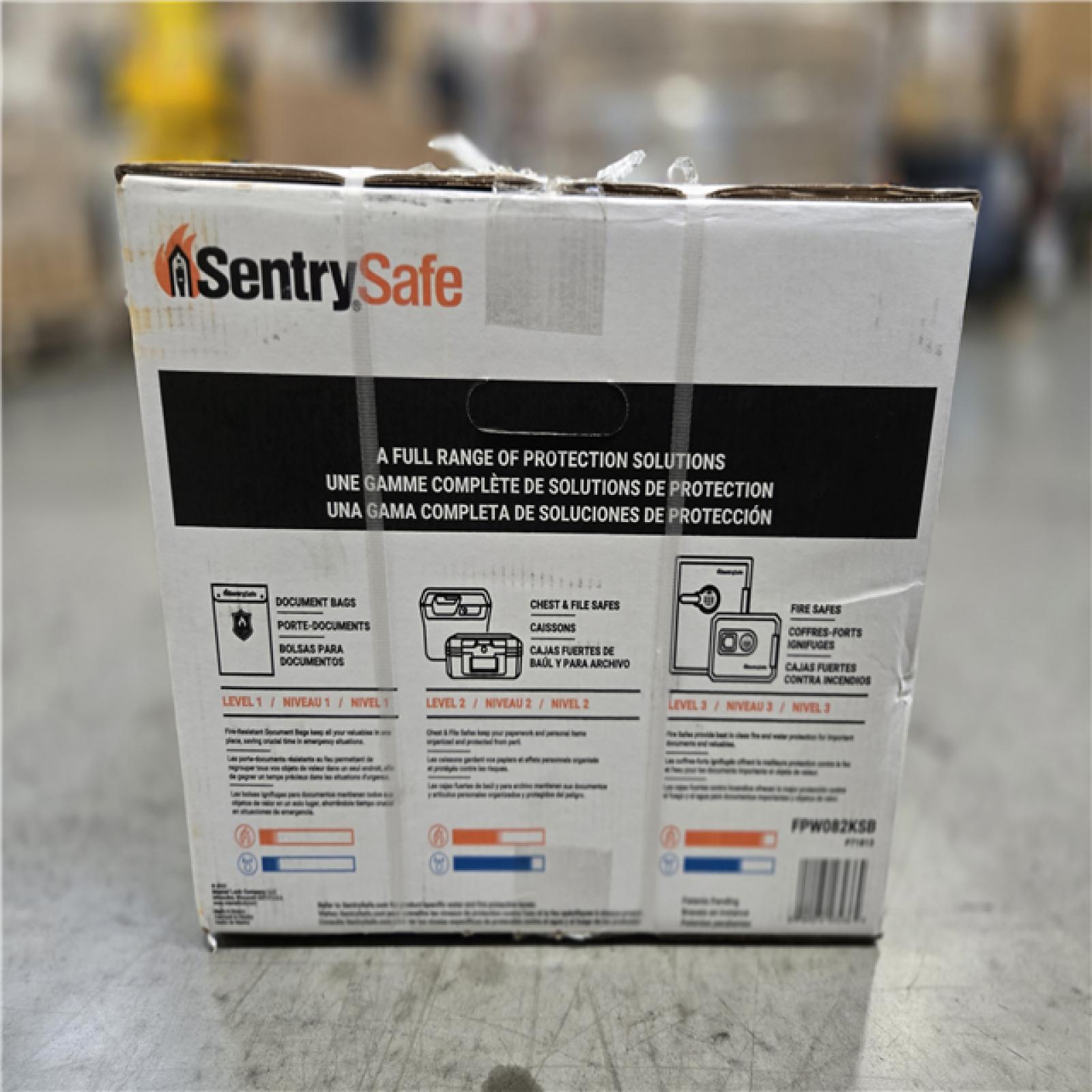 NEW! -SentrySafe 0.81 cu. ft. Waterproof & Fireproof Safe for Home with Combination Dial and Override Keys