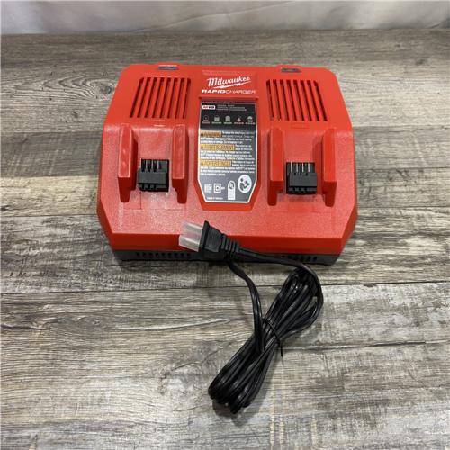 AS-IS Milwaukee 18-Volt Lithium-Ion Dual Bay Rapid Battery Charger