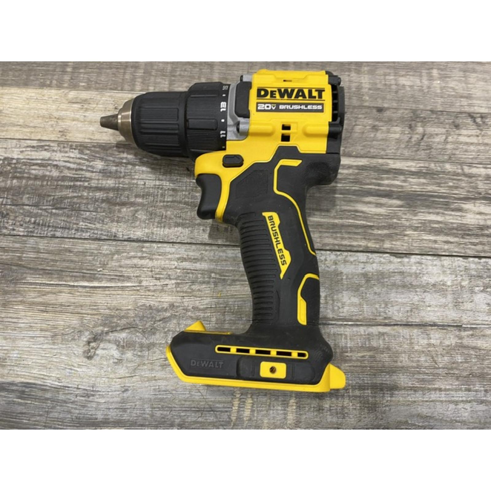 AS-IS DEWALT Atomic 20V Lithium-Ion Cordless Compact 1/2 in. Drill/Driver Kit