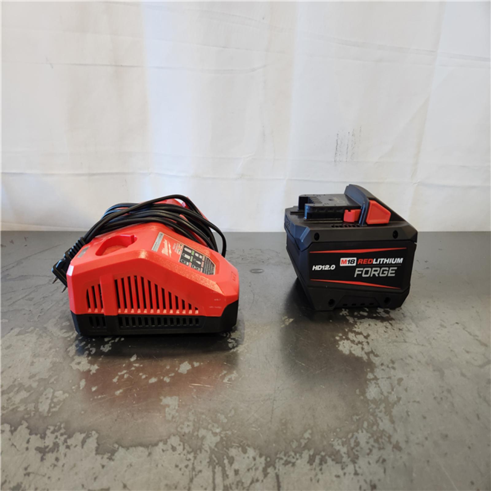 AS-IS- Milwaukee 18-Volt Lithium-Ion REDLITHIUM FORGE Starter Kit