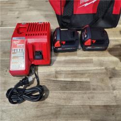HOUSTON LOCATION - AS-IS Milwaukee M18 18V Cordless Brushed 2 Tool Drill/Driver and Impact Driver Kit