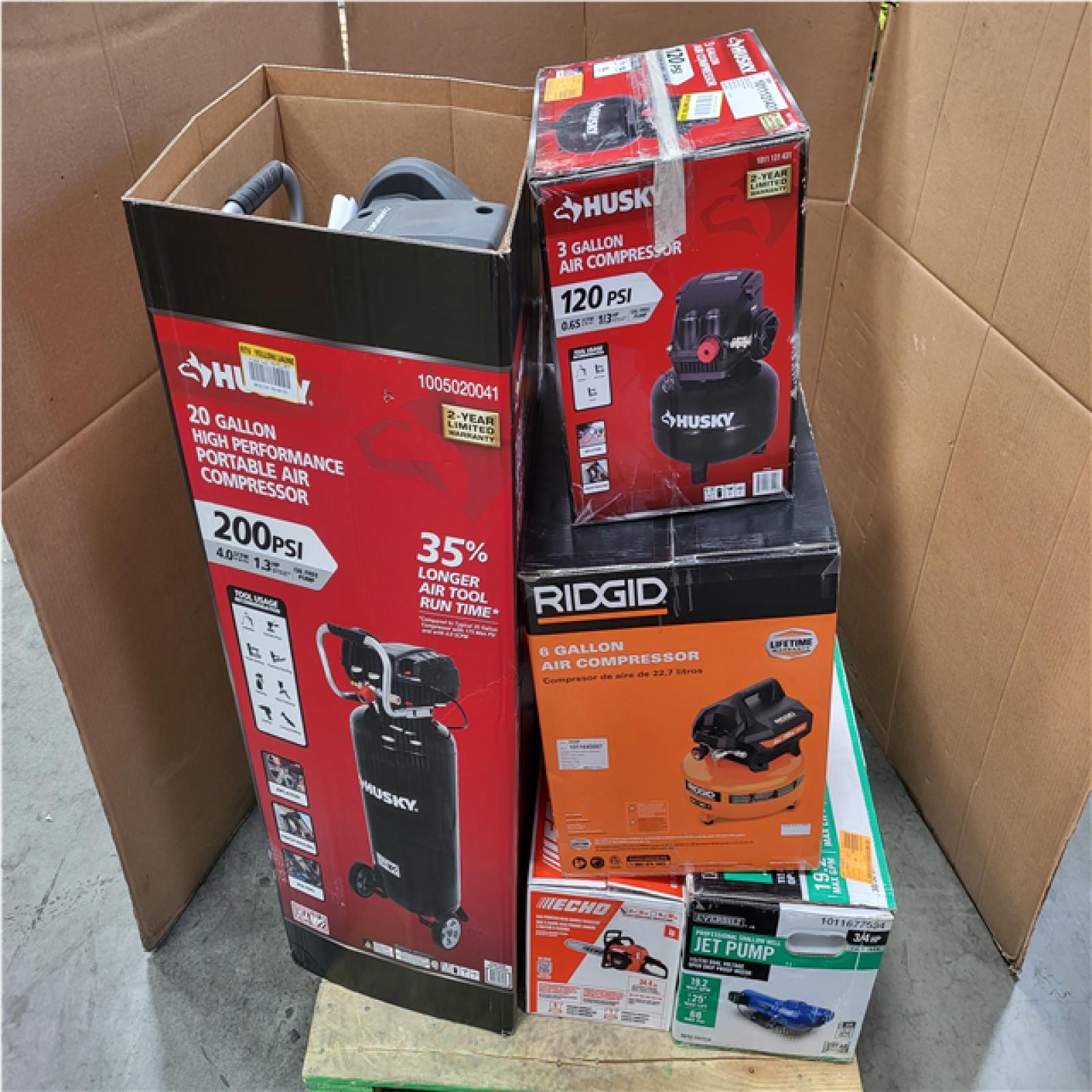 CALIFORNIA AS-IS OUTDOOR POWER EQUIPMENT