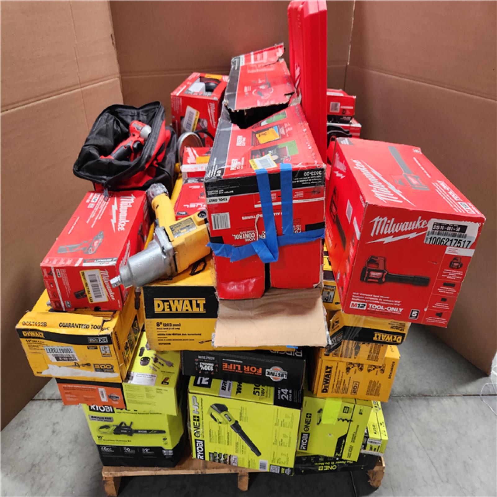 CALIFORNIA AS-IS TOOL PALLET