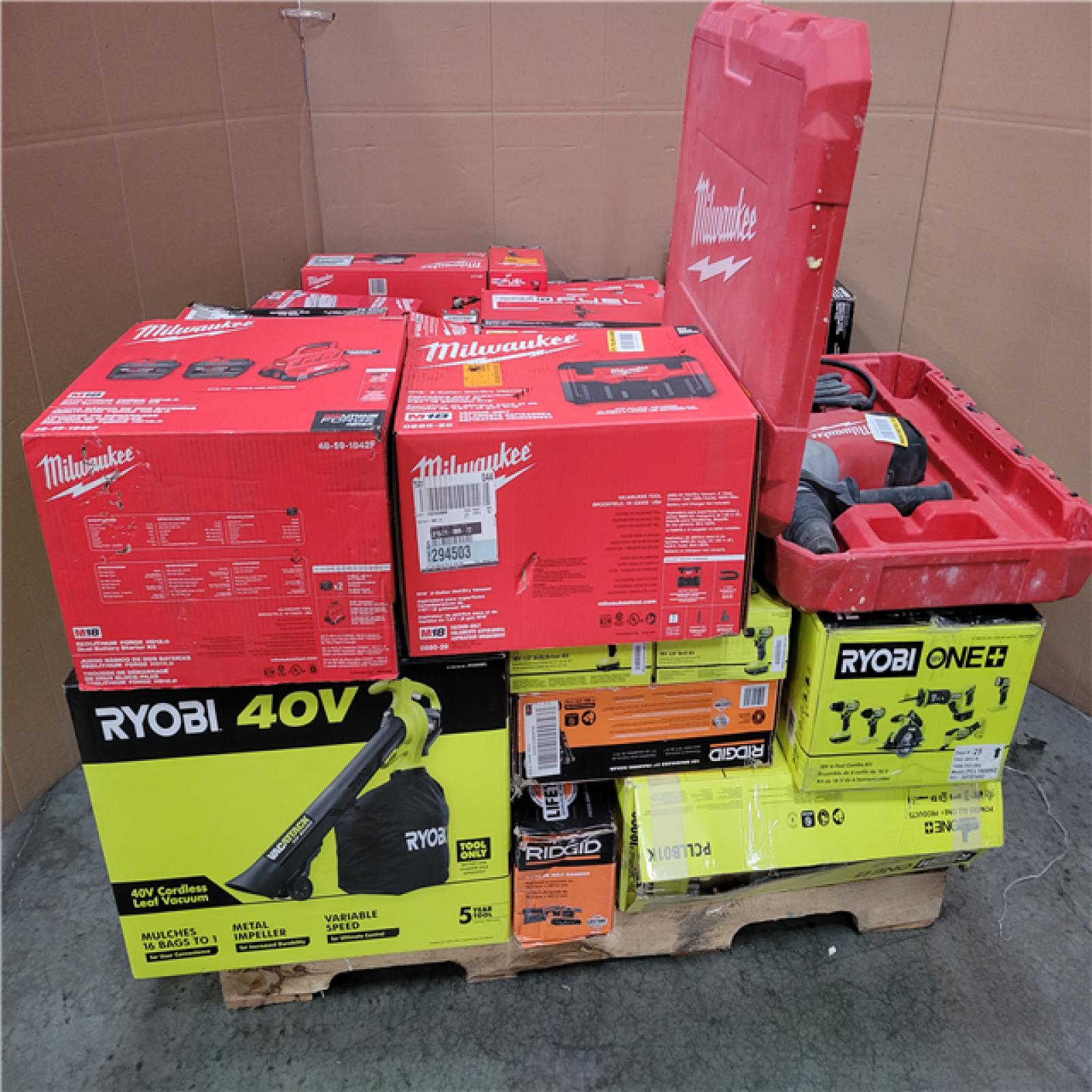 CALIFORNIA AS-IS TOOL PALLET