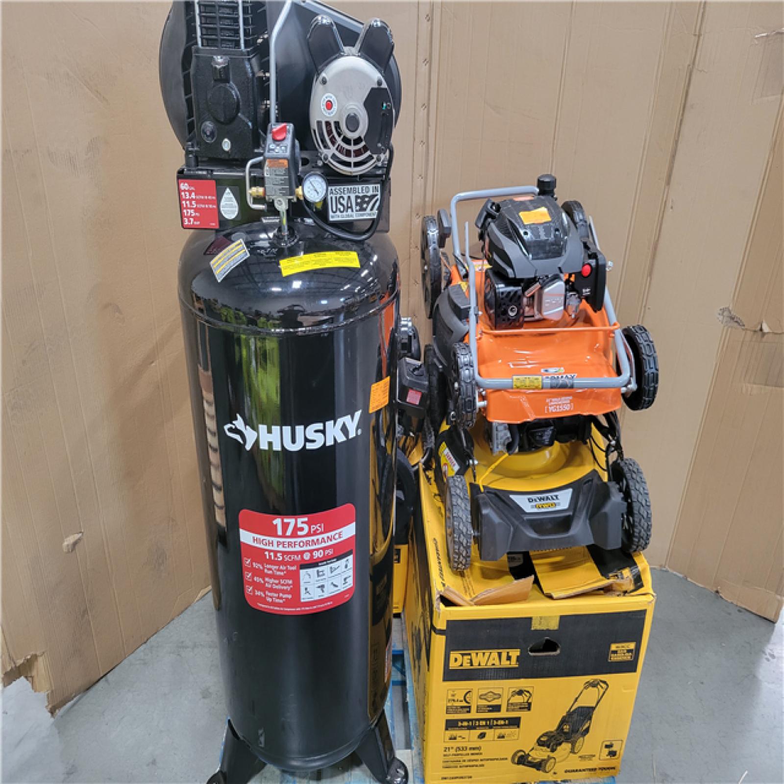CALIFORNIA AS-IS OUTDOOR POWER EQUIPMENT