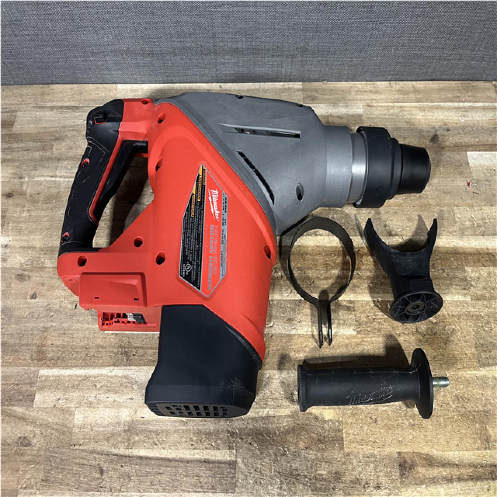 Houston Location AS-IS Milwaukee M18 FUEL 18V Lithium-Ion Brushless Cordless 1-3/4 in. SDS-Max Rotary Hammer (Tool-Only)