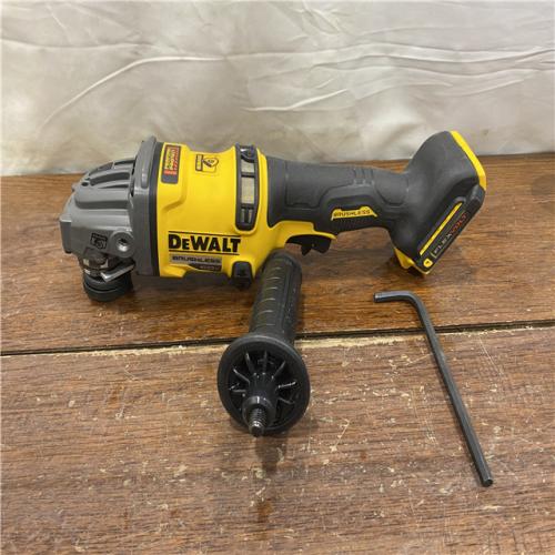 AS-IS DEWALT 60V MAX Cordless Brushless 4.5 in. to 6 in. Small Angle Grinder with Kickback Brake (Tool Only)