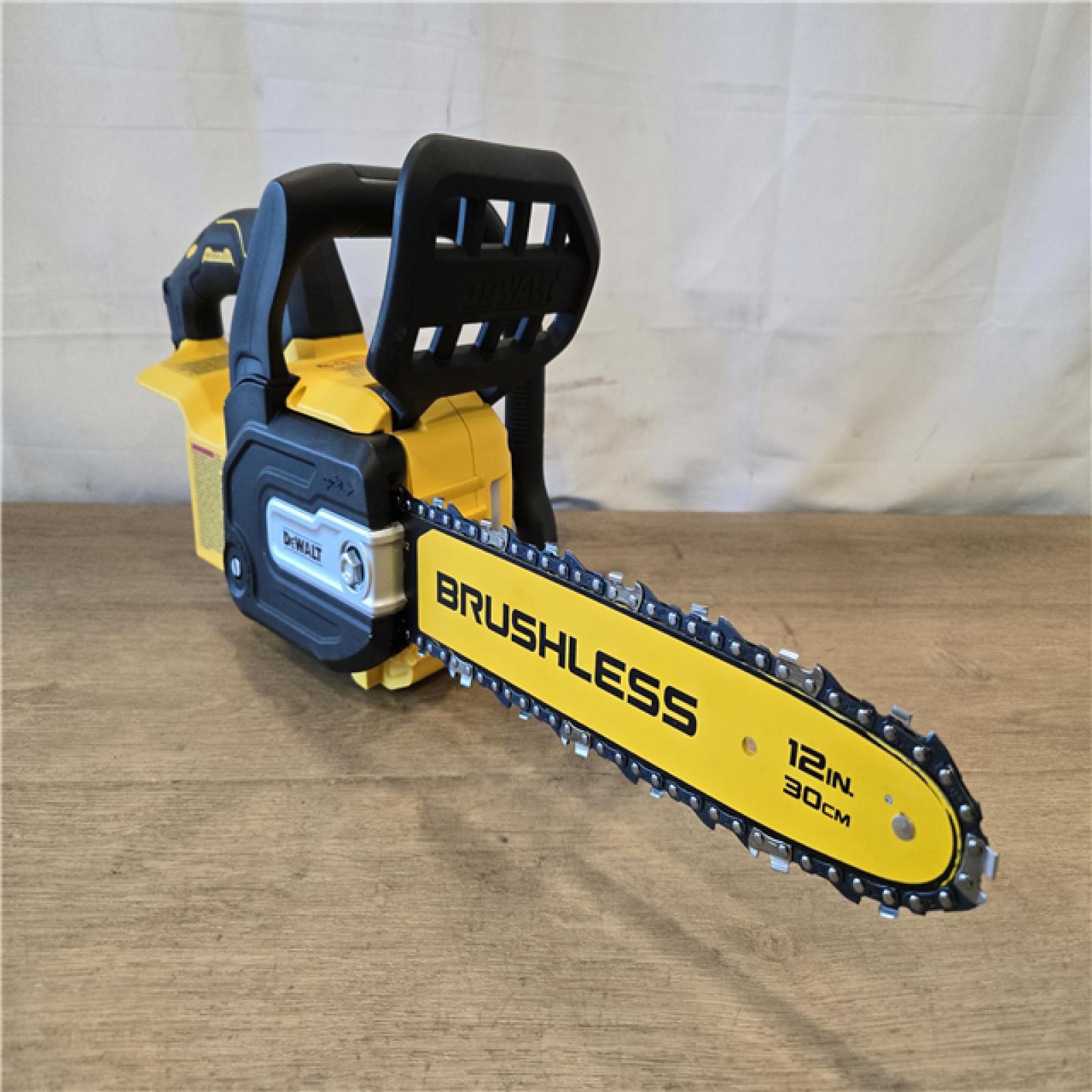 AS-IS DEWALT 20V MAX 12 in. Cordless Chainsaw (Tool Only)