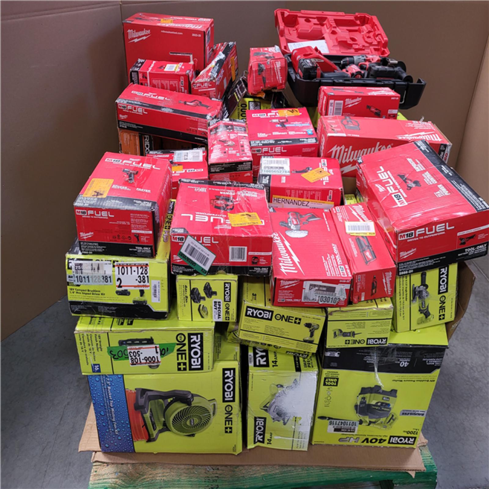California AS-IS Tool Pallet