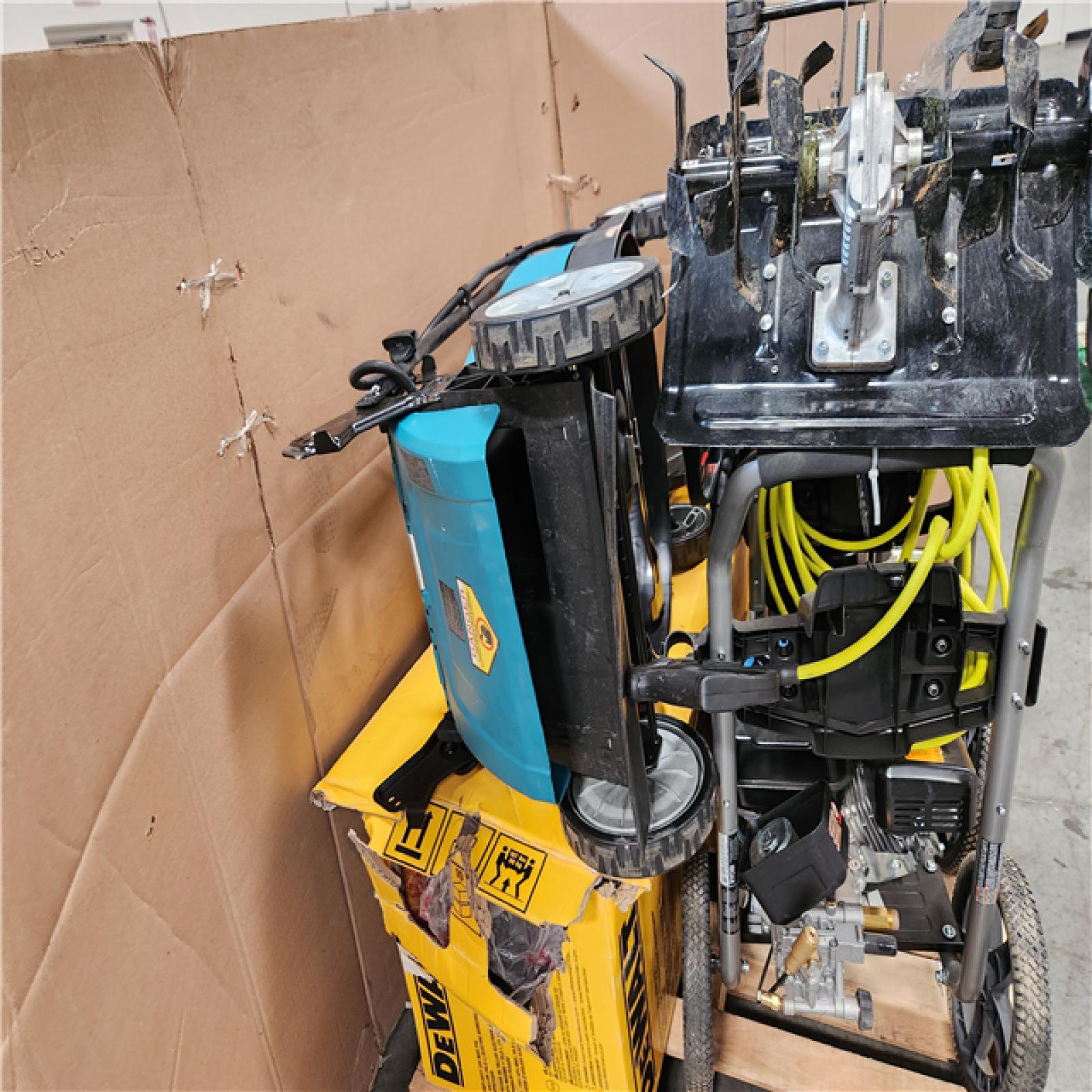 CALIFORNIA AS-IS OUTDOOR POWER EQUIPMENT