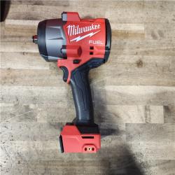HOUSTON LOCATION - AS-IS Milwaukee M18 1/2 in. Cordless Brushless High Torque Impact Wrench Kit (Battery & Charger)