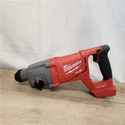 AS-IS- Milwaukee  M18 FUEL 18V Lithium-Ion Brushless Cordless 1 in. SDS-Plus D-Handle Rotary Hammer (Tool-Only)