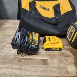 HOUSTON LOCATION - AS - IS DEWALT 20V MAX XR Lithium-Ion Cordless 2-1/2 in. 15-Gauge Finish Nailer Kit