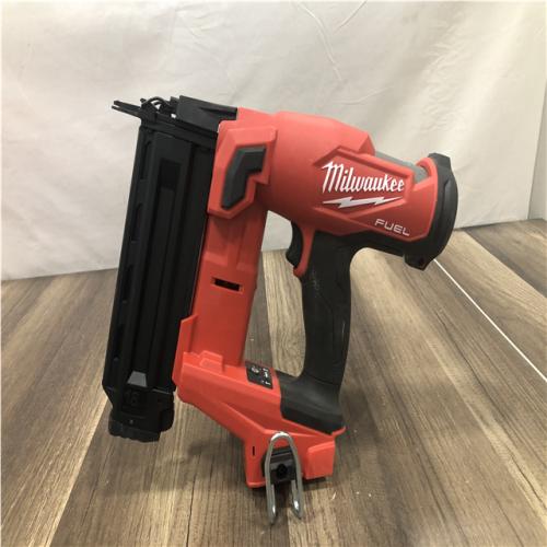 AS-IS  Milwaukee FUEL 18-Volt Lithium-Ion Brushless Cordless Gen II 18-Gauge Brad Nailer (Tool-Only)