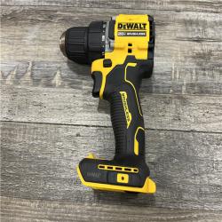 AS-IS DEWALT Atomic 20V Lithium-Ion Cordless Compact 1/2 in. Drill/Driver Kit
