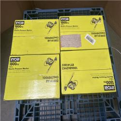 CALIFORNIA AS IS RYOBI 1800 PSI 1.2GPM ELECTRIC PRESSURE WASHER