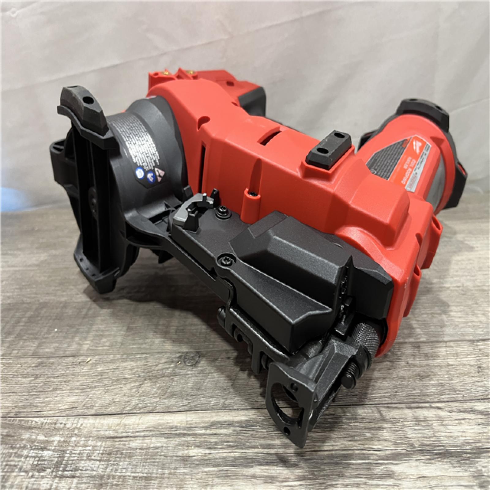 AS-IS Milwaukee FUEL 18-Volt Lithium-Ion Brushless Cordless Coil Roofing Nailer (Tool Only)