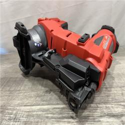 AS-IS Milwaukee FUEL 18-Volt Lithium-Ion Brushless Cordless Coil Roofing Nailer (Tool Only)