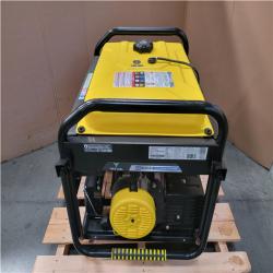 CALIFORNIA AS-IS CHAMPION 11 500/9 200-WATT ELETRIC START TRI FUEL PORTABLE GENERATOR