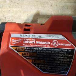 Houston Location AS-IS Milwaukee FUEL 18V Lithium-Ion Brushless Cordless 1/2 in. Impact Wrench with Friction Ring (Tool-Only)