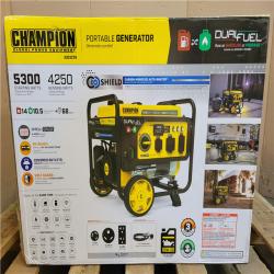 CALIFORNIA AS-IS CHAMPION PORTABLE GENERATOR