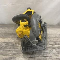 AS-IS DEWALT FLEXVOLT 60V MAX Cordless Brushless 7-1/4 in. Wormdrive Style Circular Saw (Tool Only)