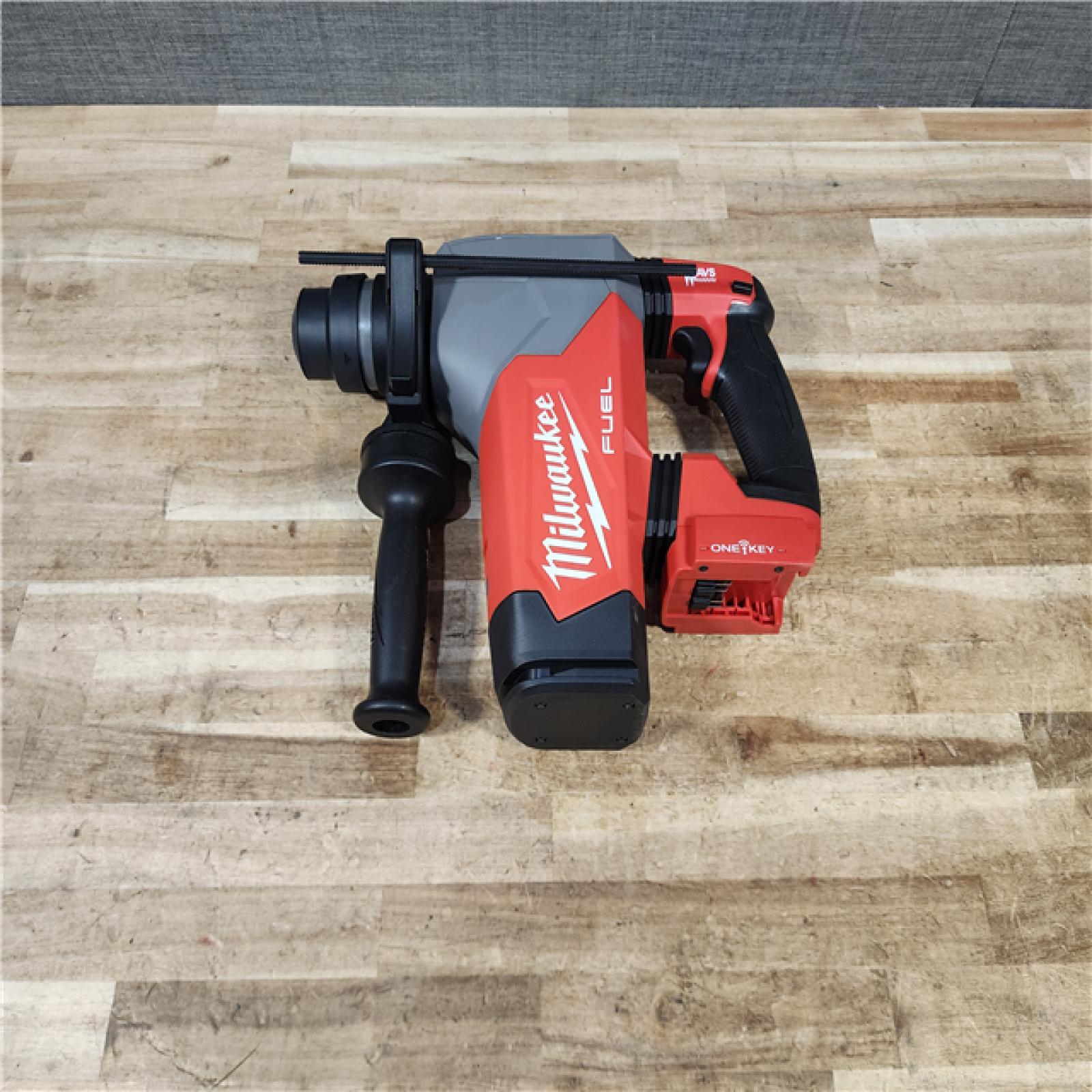 HOUSTON LOCATION - AS - IS Milwaukee FUEL 18V Lithium-Ion Brushless Cordless SDS-Plus 1-1/8 in. Rotary Hammer Drill (Tool-Only)