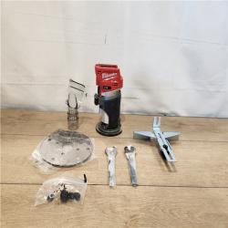 AS-IS- Milwaukee M18 FUEL 18V Cordless Li-Ion Compact Router - Bare Tool