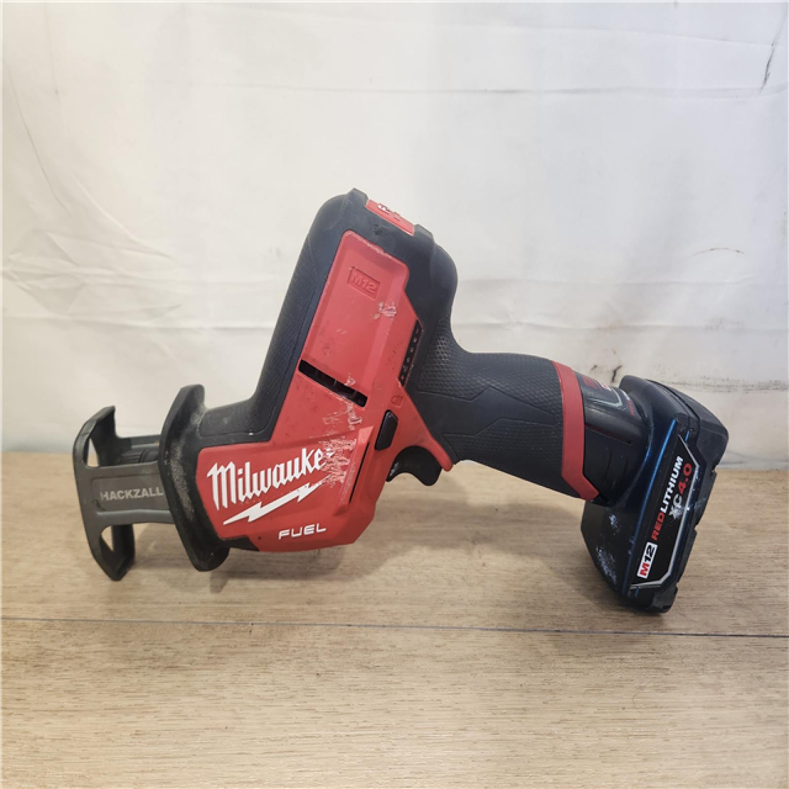 AS-IS- Milwaukee Cordless HACKZALL Reciprocating Saw Kit