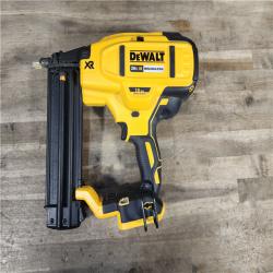 HOUSTON LOCATION - AS-IS DeWalt 20V MAX XR Lithium-Ion Electric Cordless 18-Gauge Brad Nailer (Tool Only)