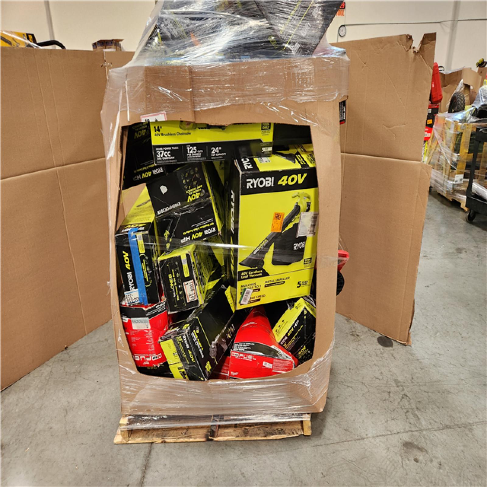 CALIFORNIA  AS-IS TOOL PALLET