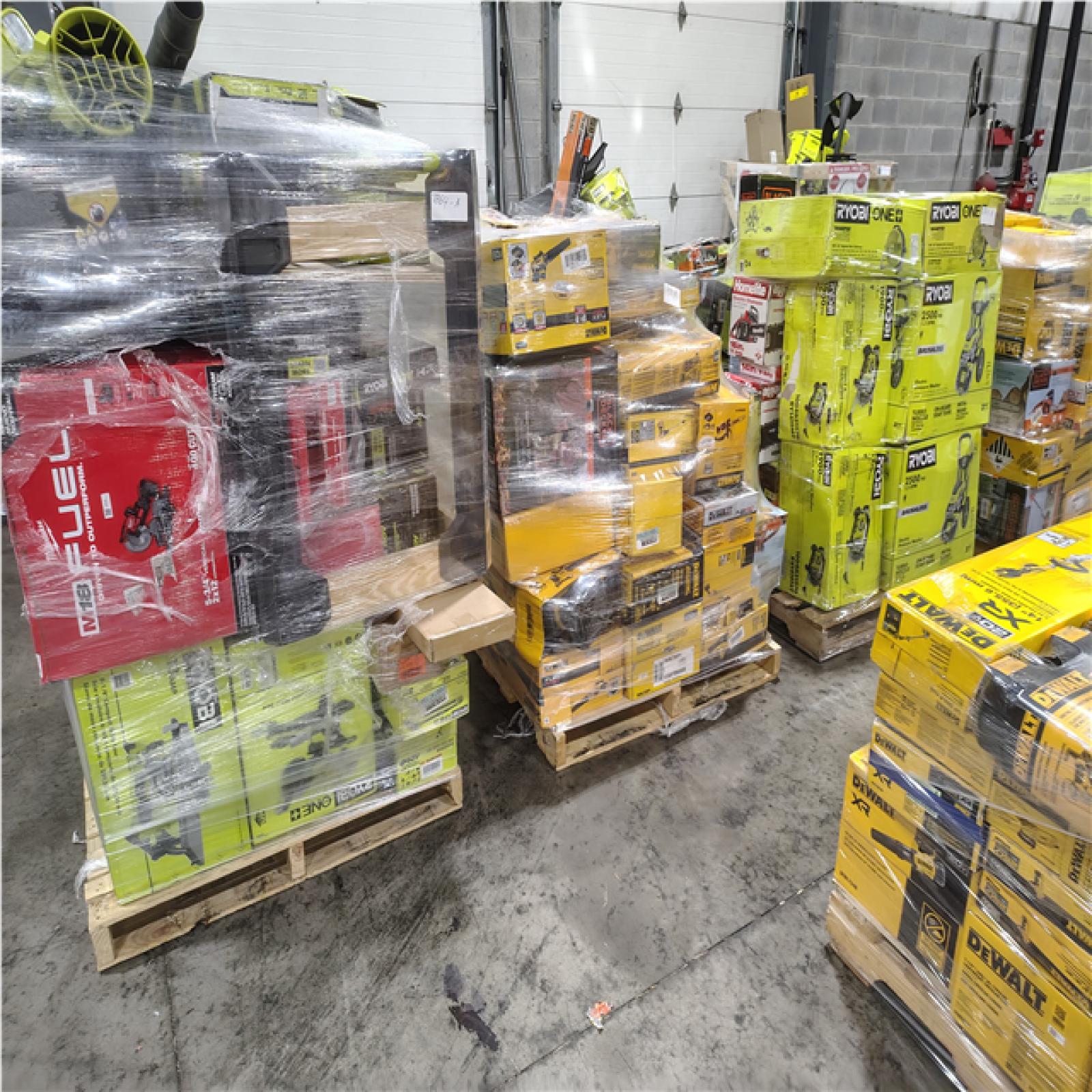 Pittston Location As-Is Power Tools Partial Truckload (12 Pallets) 7864-A