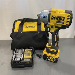 AS-IS - Dewalt 20V MAX Lithium-Ion Cordless 1/2 in. Impact Wrench Kit